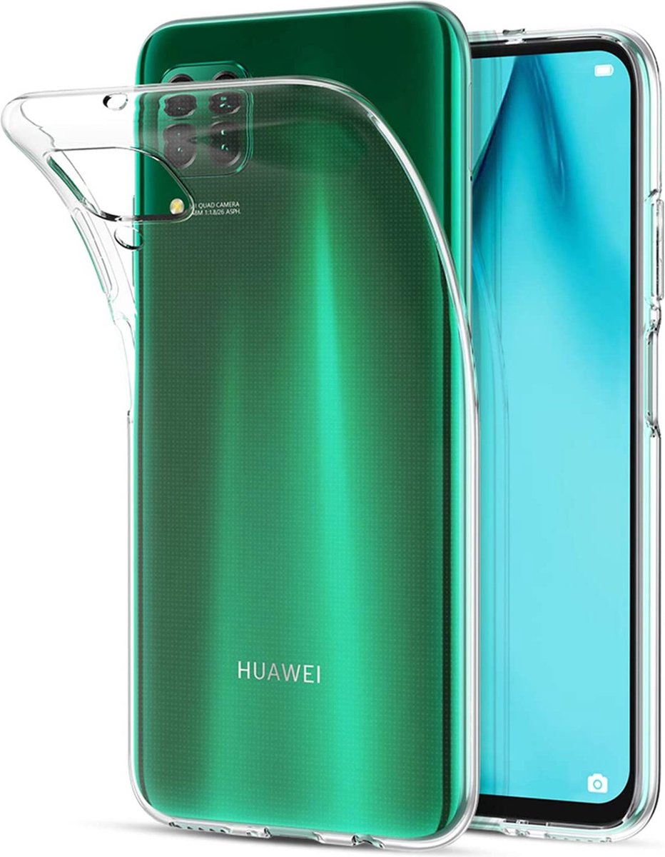 Hoesje voor Huawei Mate 30 Pro backcover Shockproof siliconen Transparant