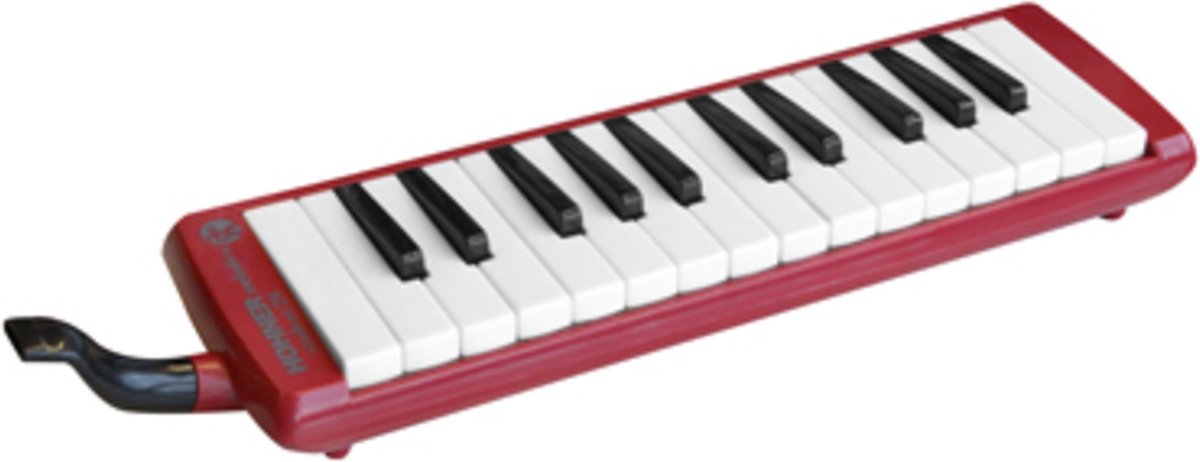 Hohner Studet Melodica 26 rood incl. Etui en accessoires - Melodica