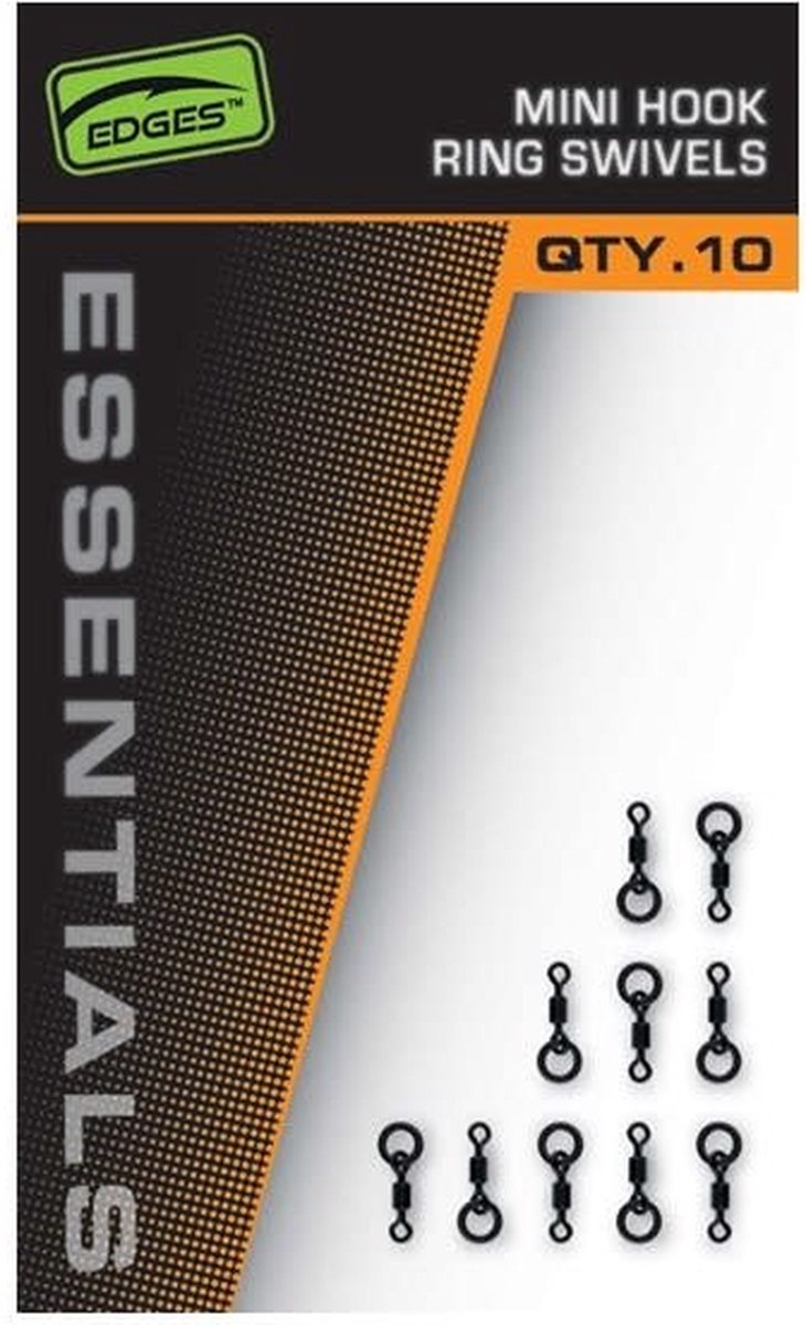 Mini Hook Ring Swivels Fox