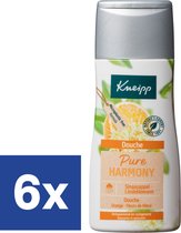 Kneipp Gel Douche Pure Harmony Fleur d'Oranger & Tilleul - 6 x 200 ml