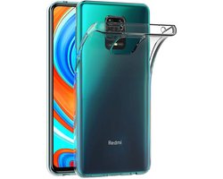 Hoesje voor Xiaomi Redmi Note 9 Pro / Note 9S backcover Shockproof siliconen Transparant
