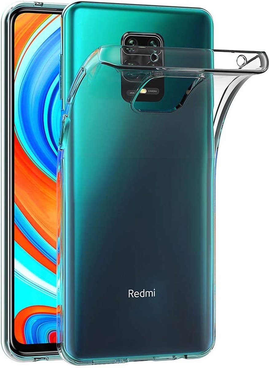Hoesje voor Xiaomi Redmi Note 9 Pro / Note 9S backcover Shockproof siliconen Transparant