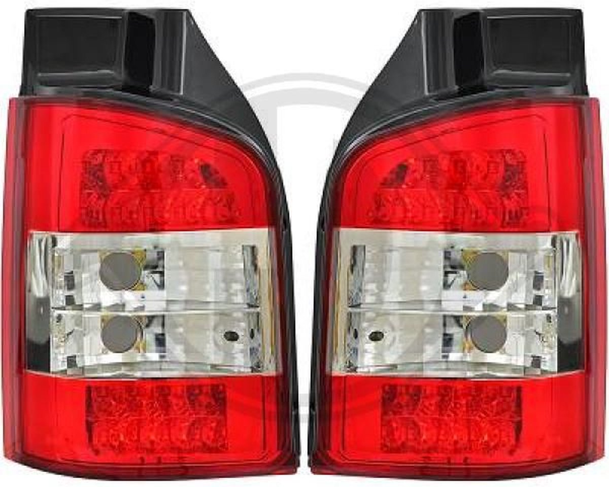 Achterlichtenset - HD Tuning Vw Multivan T5 (7hm, 7hn, 7hf, 7ef, 7em, 7en). Model: 2003-04 - 2015-08