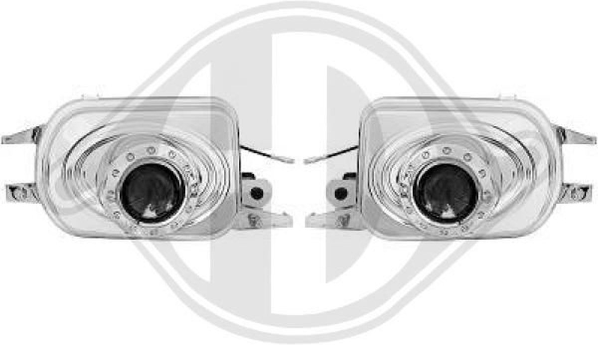 Mistlampenset - HD Tuning Mercedes-benz C-klasse (w203). Model: 2000-05 - 2007-12