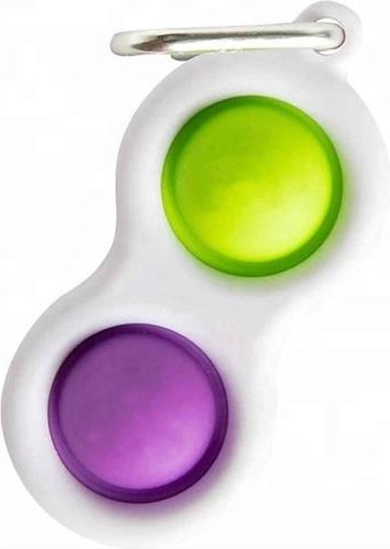 CHPN - Fidget toy - Fidget - Fidget sleutelhangers - Friemelspeelgoed - 2 stuks - Anti-stress - Frunnikken - Ontprikkelen - Friemelen