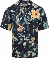 Levi's - Overhemd Short Sleeve Navy Sunset Flora - Heren - Maat S - Regular-fit