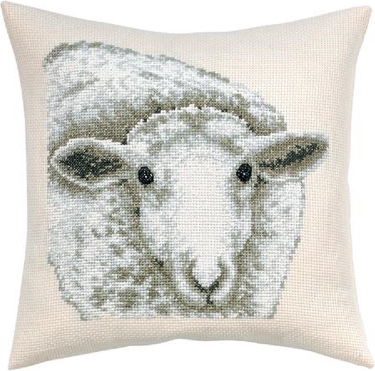 Kussen Schaap borduurpakket - Permin