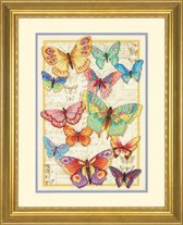 Borduurpakket DIMENSIONS GOLD Butterfly Beauty