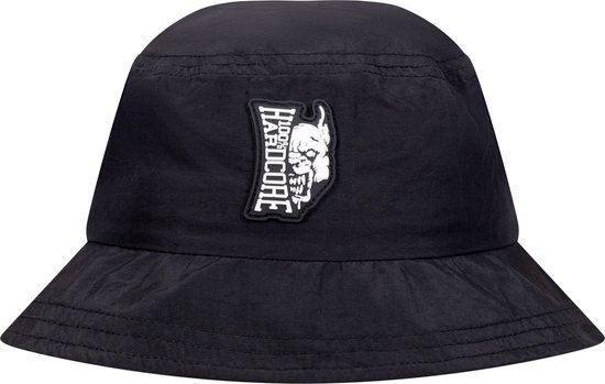 100% Hardcore Bucket Hat Rage Zwart - Maat: L/XL