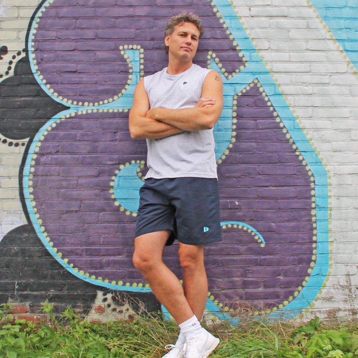 2 - Pack Donnay - Sport/Zwemshort (Toon) - Sportbroek - Heren - Navy/Aruba blue (617) — afbeelding 5