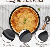 pizzapannen - pizzaplaten 26 cm
