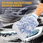 microvezel washandschoen - superabsorberende microvezel carwashhandschoen voor autoverzorging en carwash