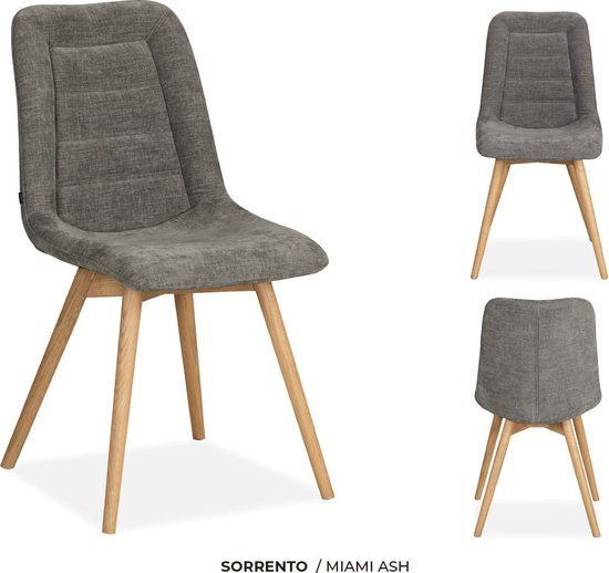 MX Sofa Eetkamer stoel Sorrento | kleur: Ash