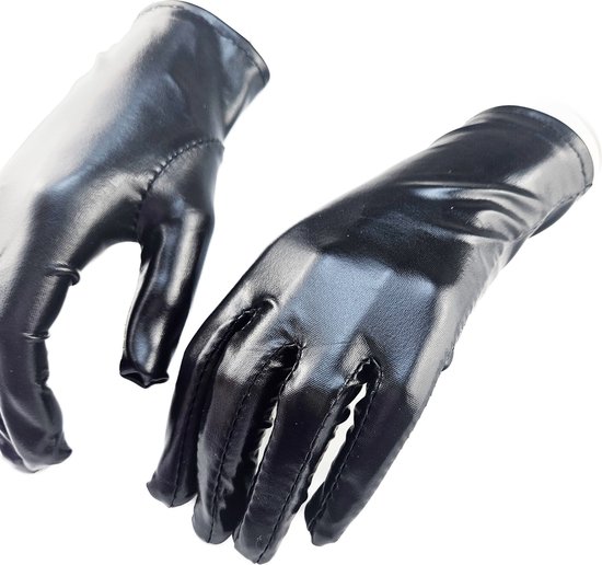 BamBella® handschoenen Kort Zwart- One Size -