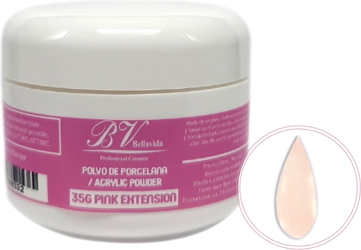Goedkoopste Acrylic Powder 35g Pink Extension