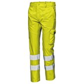 SIR SAFETY MISTRAL Hi-Vis Werkbroek HEREN Veiligheidsbroek Geel - Reflecterend - Met Kniezak - Versterkte Zakken - EN ISO 20471