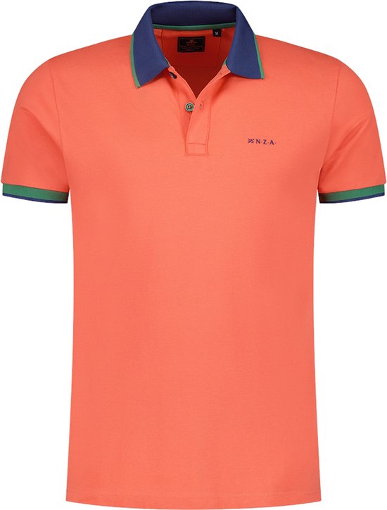 New Zealand Auckland - Polo Kinloch Oranje - Regular-fit - Heren Poloshirt