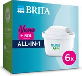 Filtre pour pichet avec filtre Brita Pro tout en 1 6 pièces