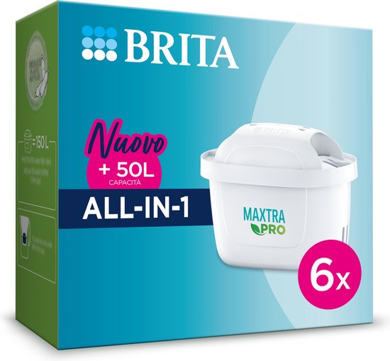 Filter voor Kruik met Filter Brita Pro All in 1 6 Stuks