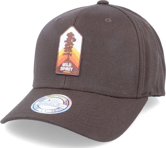 Hatstore- Retro Pine Logo Brown 110 Adjustable - Wild Spirit Cap