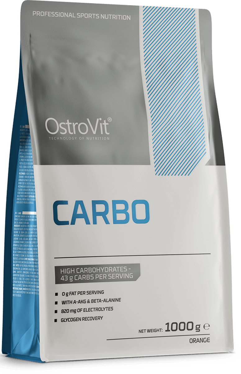 Goedkoopste Mass Gainer - OstroVit Carbo 1000 g - - Sinaasaple
