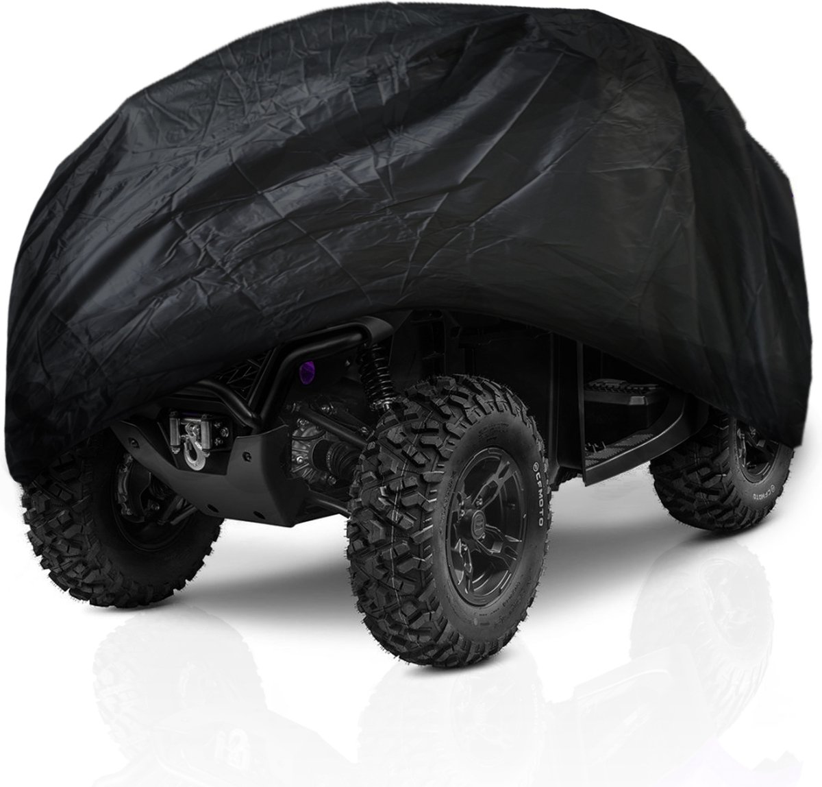 Maxxcovers Quadhoes 208x122x80cm – A-kwaliteit - Zwart