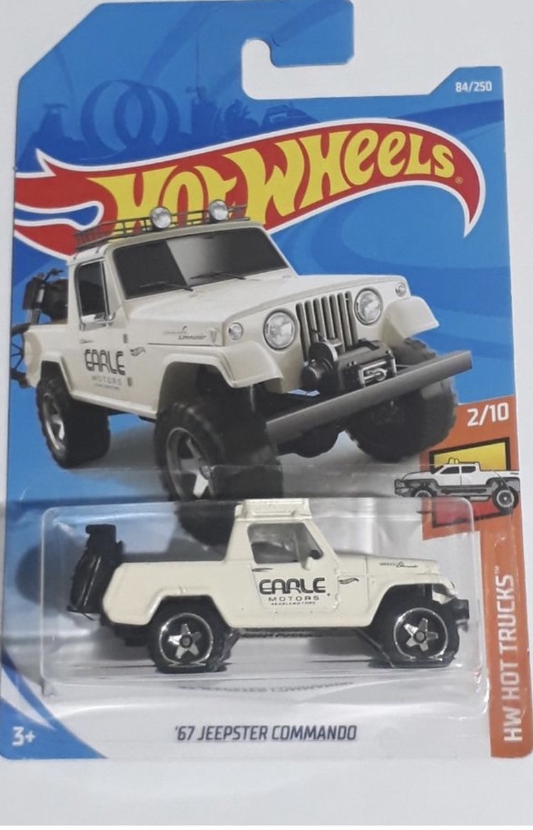Bol.com Hot Wheels Jeepster Commando 67 - 7 Cm - Schaal 1:64 aanbieding