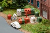 Faller - 1/160 SET MET SORTEERCONTAINERS (3/24) * - modelbouwsets, hobbybouwspeelgoed voor kinderen, modelverf en accessoires