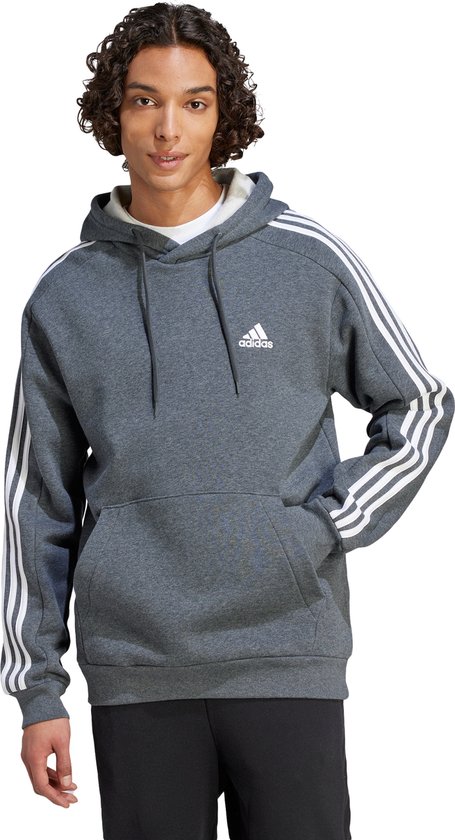 Adidas Sportswear Essentials Fleece 3-Stripes Hoodie - Heren