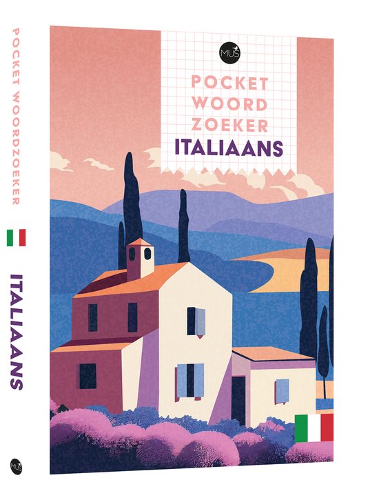 Pocket Woordzoeker - puzzelboek - Italiaans
