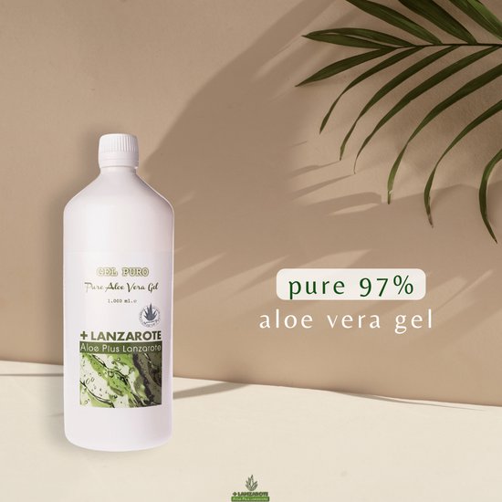 pro natures aloe vera gel 99 7 Aloe Vera GEL - 99% Organic main image 0