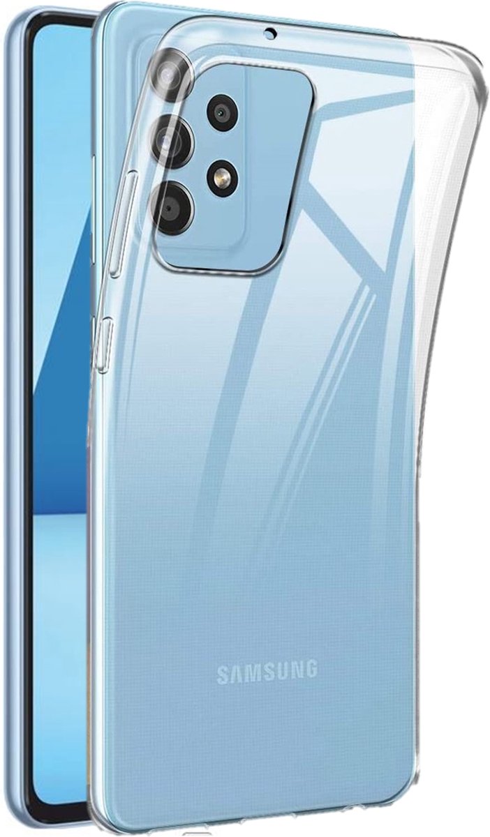 Hoesje voor Samsung Galaxy A53 5G backcover Shockproof siliconen Transparant