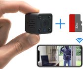 KUUS. C2 Mini Verborgen IP Spy Camera Met App & WiFi - Draadloos - Nightvision - Beveiligingscamera - Bewakingscamera