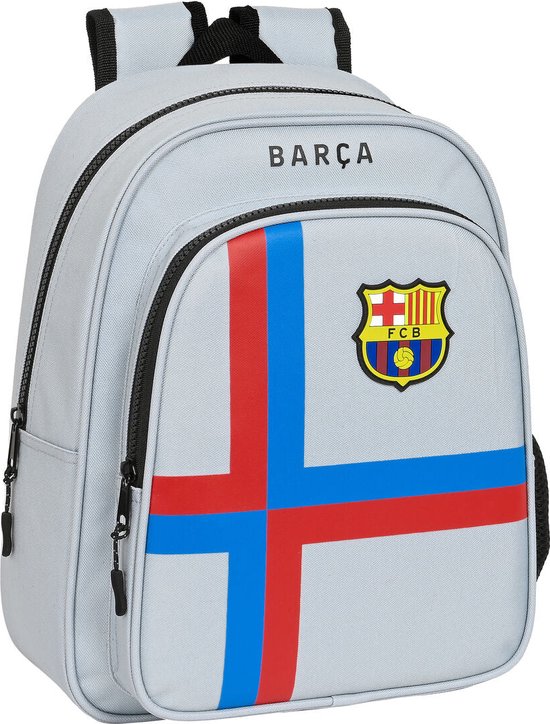 Schoolrugzak F.C. Barcelona Grijs (27 x 33 x 10 cm)