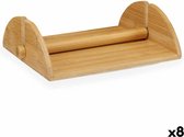 Servethouder Bruin Bamboe 23,5 x 6,8 x 18 cm (8 Stuks)