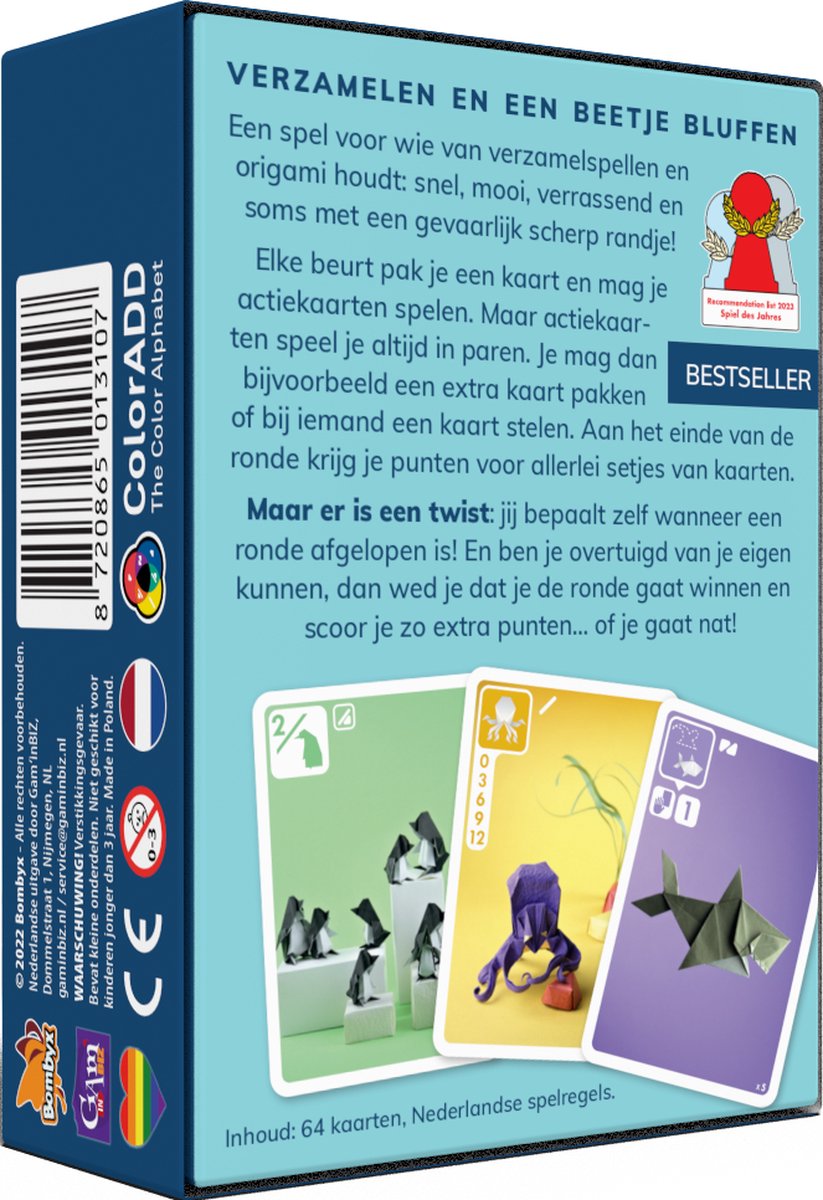 Sea Salt & Paper - Kaartspel voor 2 tot 4 spelers - Bruno Cathala — afbeelding 3
