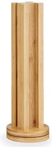 Arte R. Koffie cup/capsule houder/dispenser - bamboe hout - voor 36 cups - D11 x H30 cm - Geschikt voor Nespresso cups