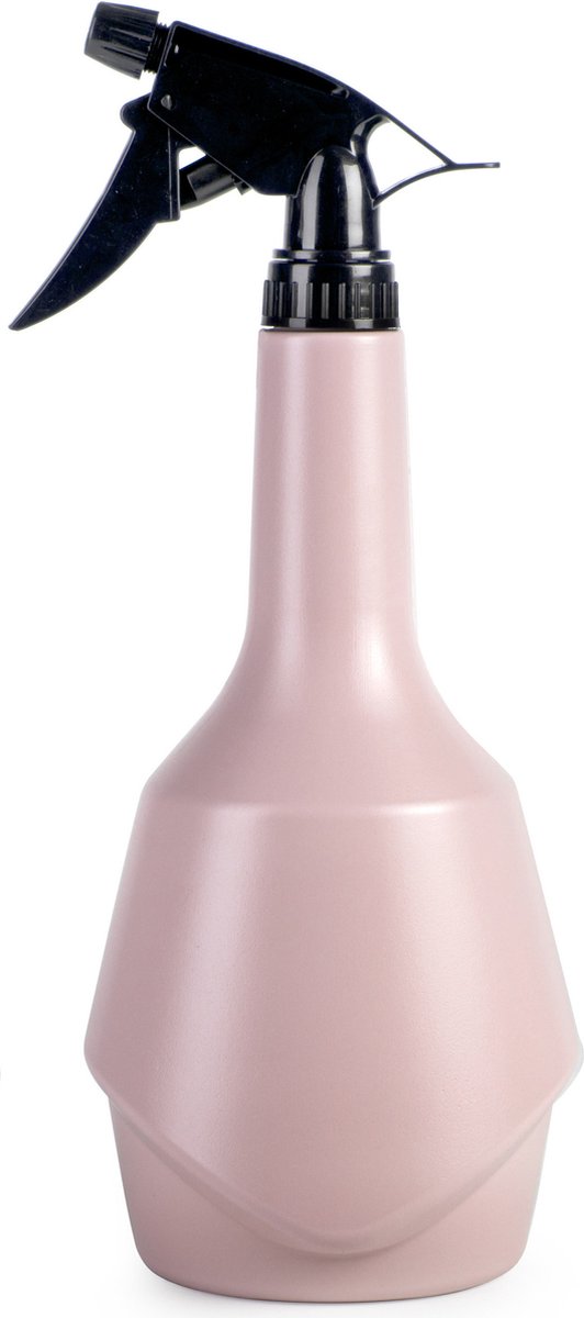 PLASTICFORTE Plantenspuit met een inhoud van 950 ml roze verstuiver kop 30 cm kunststof