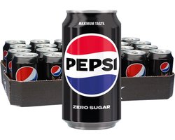 Pepsi cola - Zero - blik - 24x33 cl - NL
