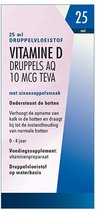 Pharmachemie Voedingssupplementen Pharmachemie Vitamine D AQ druppels 10 mcg 25ml