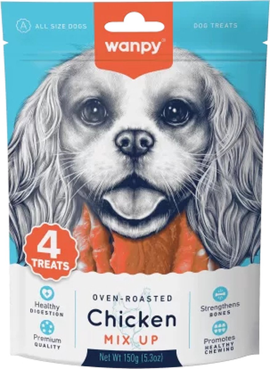 Wanpy - Oven-Roasted Chicken Mix Up - 1x150 gram