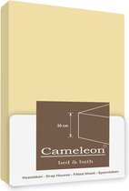 Hoeslaken Cameleon DF-W Jaune clair-140x200