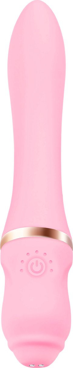 Goedkoopste Cupitoys® Vibrator - 20,7cm - Lichtroze - 7 standen - Vibrators voor vrouwen en mannen - Sex toys voor vrouwen en mannen