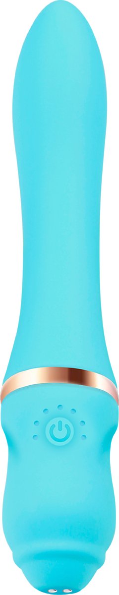 Goedkoopste Cupitoys® Vibrator - 20,7cm - Blauw - 7 standen - Vibrators voor vrouwen en mannen - Sex toys voor vrouwen en mannen