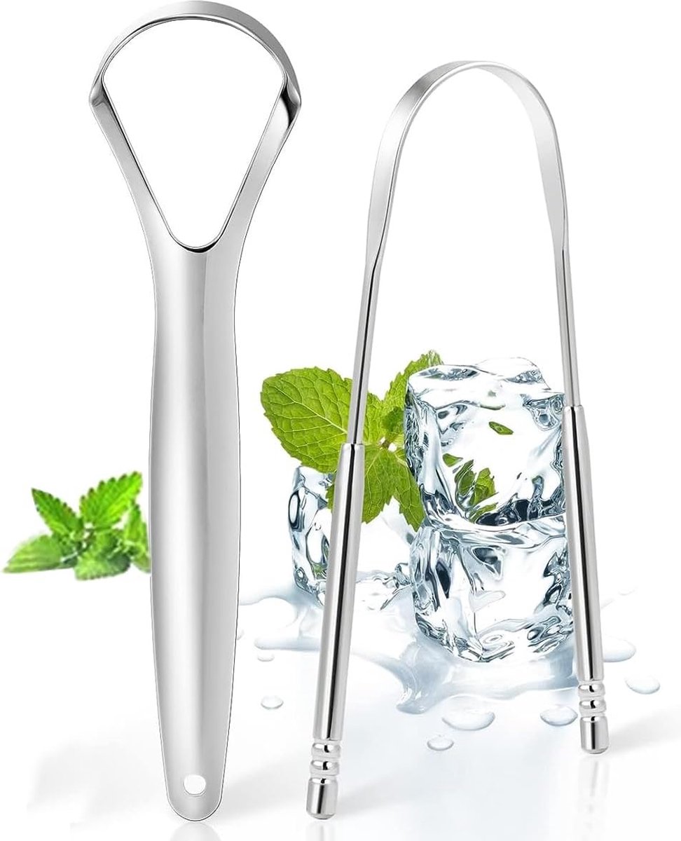 Goedkoopste Tongschraper - Mondverzorging - 100 Hygiënisch - Duurzaam - Tongschrapers - Tong Schraper - Tong Reiniger - Tongreiniger - Must Have Voor In De Badkamer!