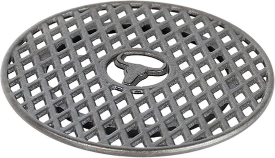ASH Plancha BBQ 81 cm – Cortenstaal – Grillring - Houtskoolbarbecues