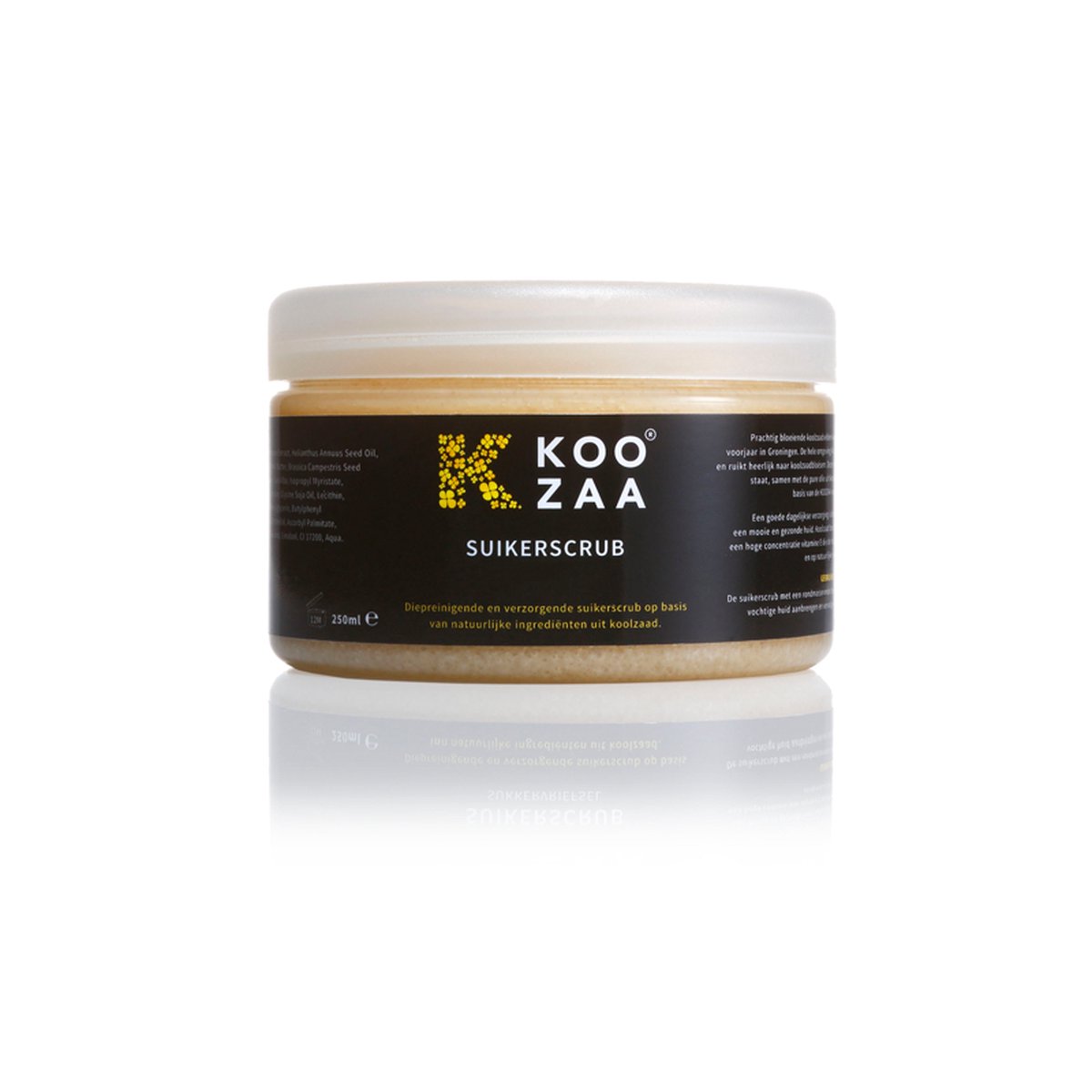 Koozaa Wellness - Suikerscrub - Bodyscrub - Basis Van Koolzaad - Vitamine E