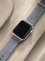 Apple Watch Horlogeband - Grey Canvas Safari - 38mm, 40mm, 41mm