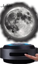 Aynlights® Smart Moon Lamp - aluminium - 3D - Lampe lunaire flottante de Luxe