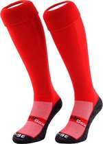 WeirdoSox chaussettes de sport Rouge, chaussettes de hockey, chaussettes de football - Taille 28/30